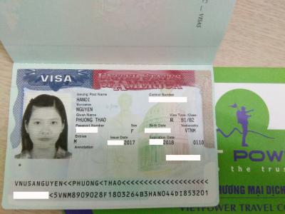 Chúc mừng chị chị Nguyễn Phương Thảo đã có visa du lịch Mỹ